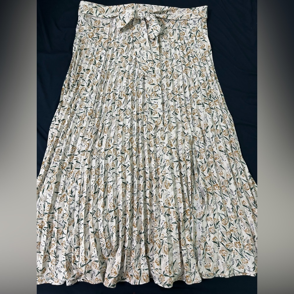 Skies Are Blue Floral Maxi Skirt